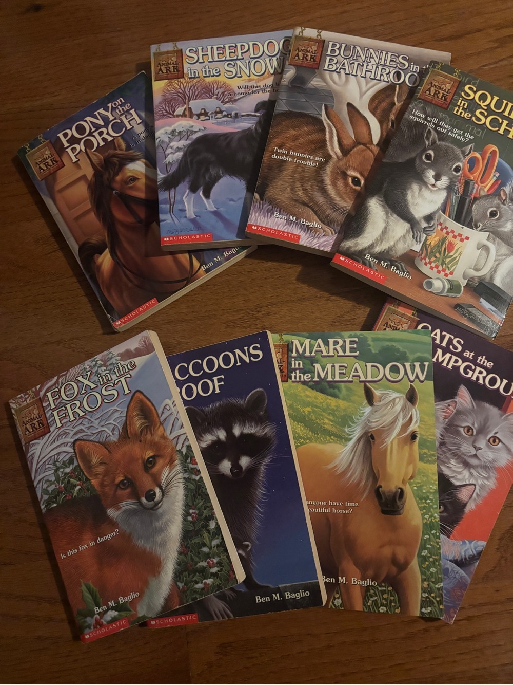 Vintage books Animal Ark Series 90s scholastic set of 8